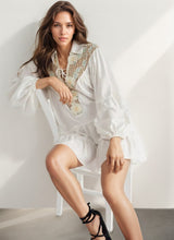 Load image into Gallery viewer, Chain of Daisies Tunic