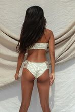 Load image into Gallery viewer, Simone Swim Bottom - Aloe Lines
